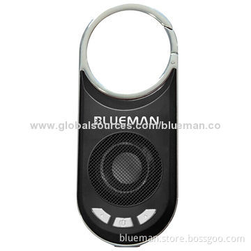 Bluetooth Keychain Speaker with Handsfree Phone Function, 4 Hours Working Time